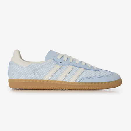 ADIDAS ORIGINALS samba SAMBA OG KNIT BLEU/BLANC FEMME