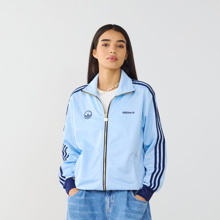 ADIDAS ORIGINALS JACKET FZ BADGE FIREBIRD TRACKTOP BLEU/MARINE FEMME