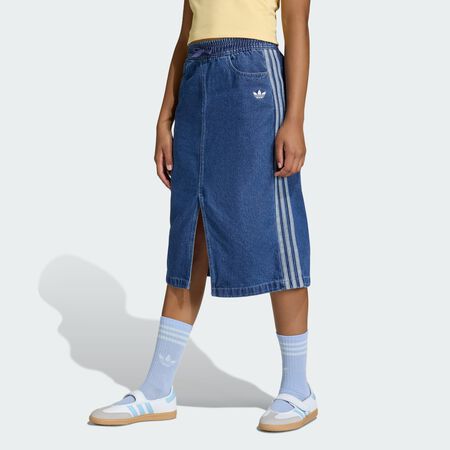 ADIDAS ORIGINALS DENIM SKIRT Blue Denim JUNIOR