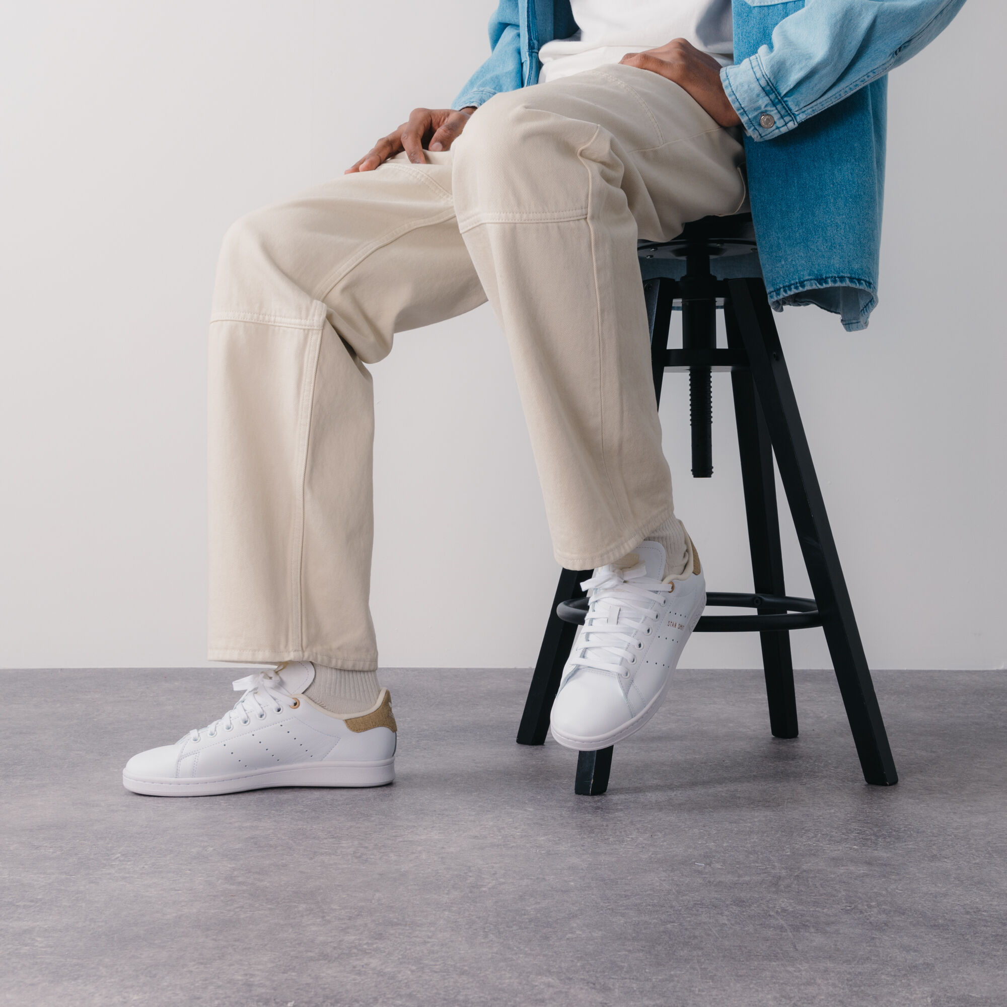 Stan smith jean homme sales