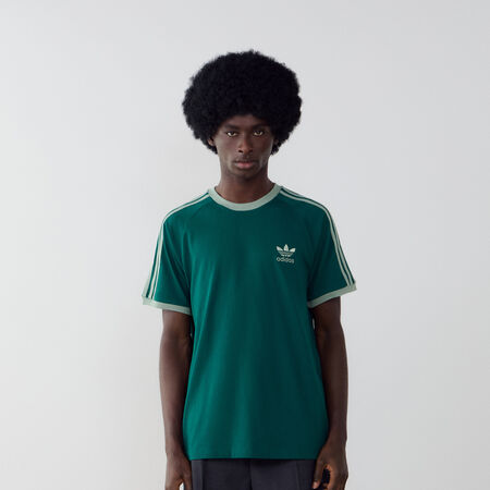 ADIDAS ORIGINALS TEE SHIRT 3 STRIPES VERT HOMME