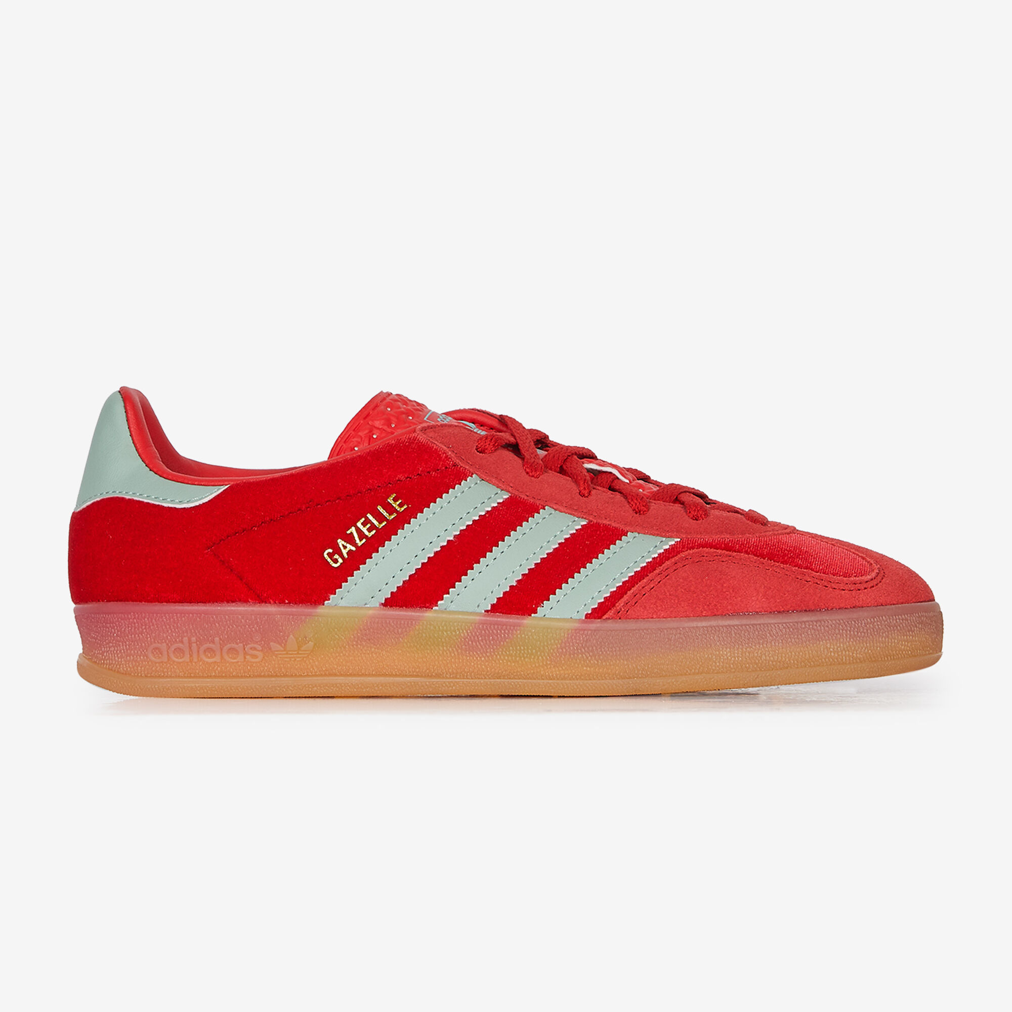 Gazelle adidas femme rouge outlet