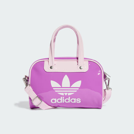 ADIDAS ORIGINALS Adicolor Mini Bowling Bag Purple Burst / White UNISEX