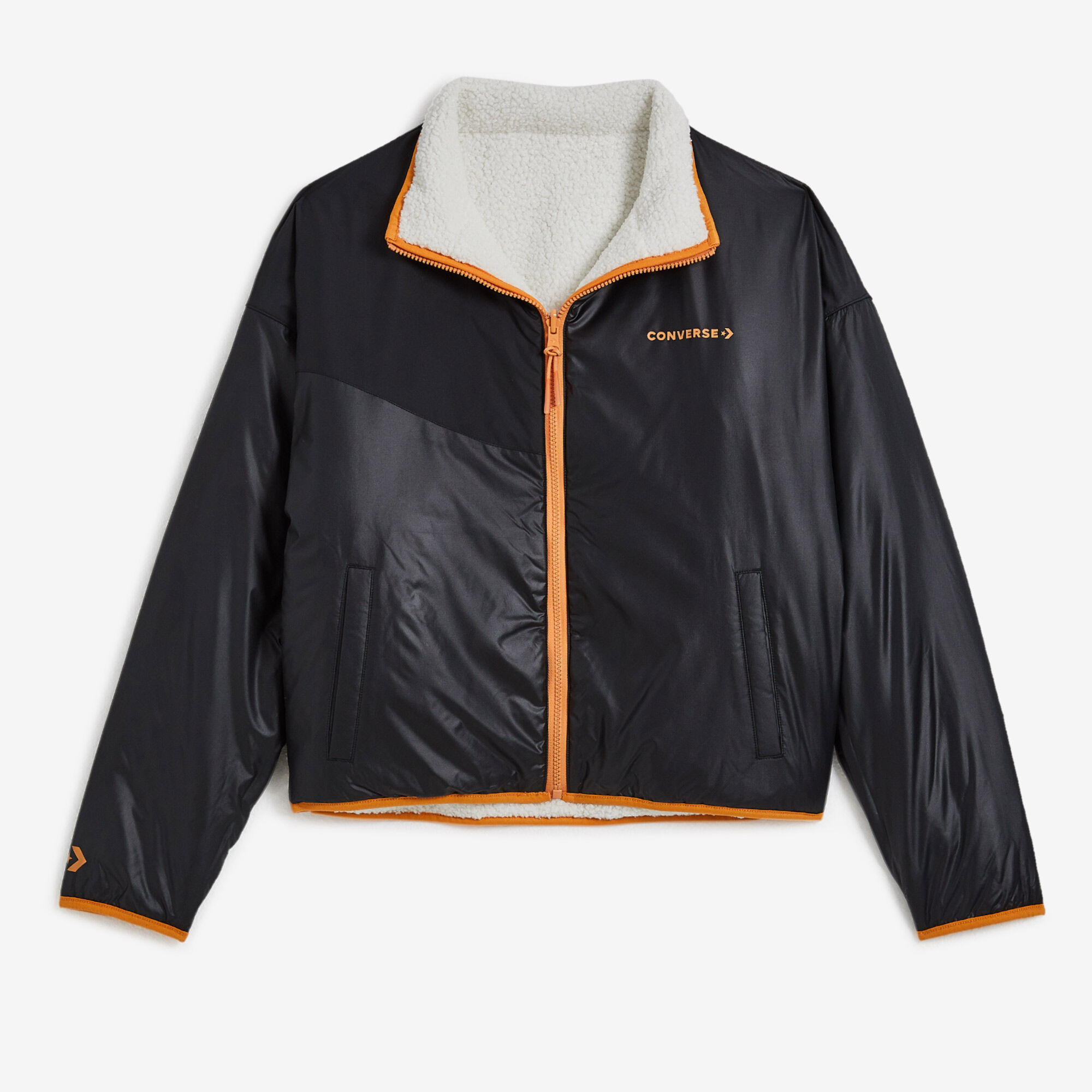 Converse sherpa biker jacket hotsell