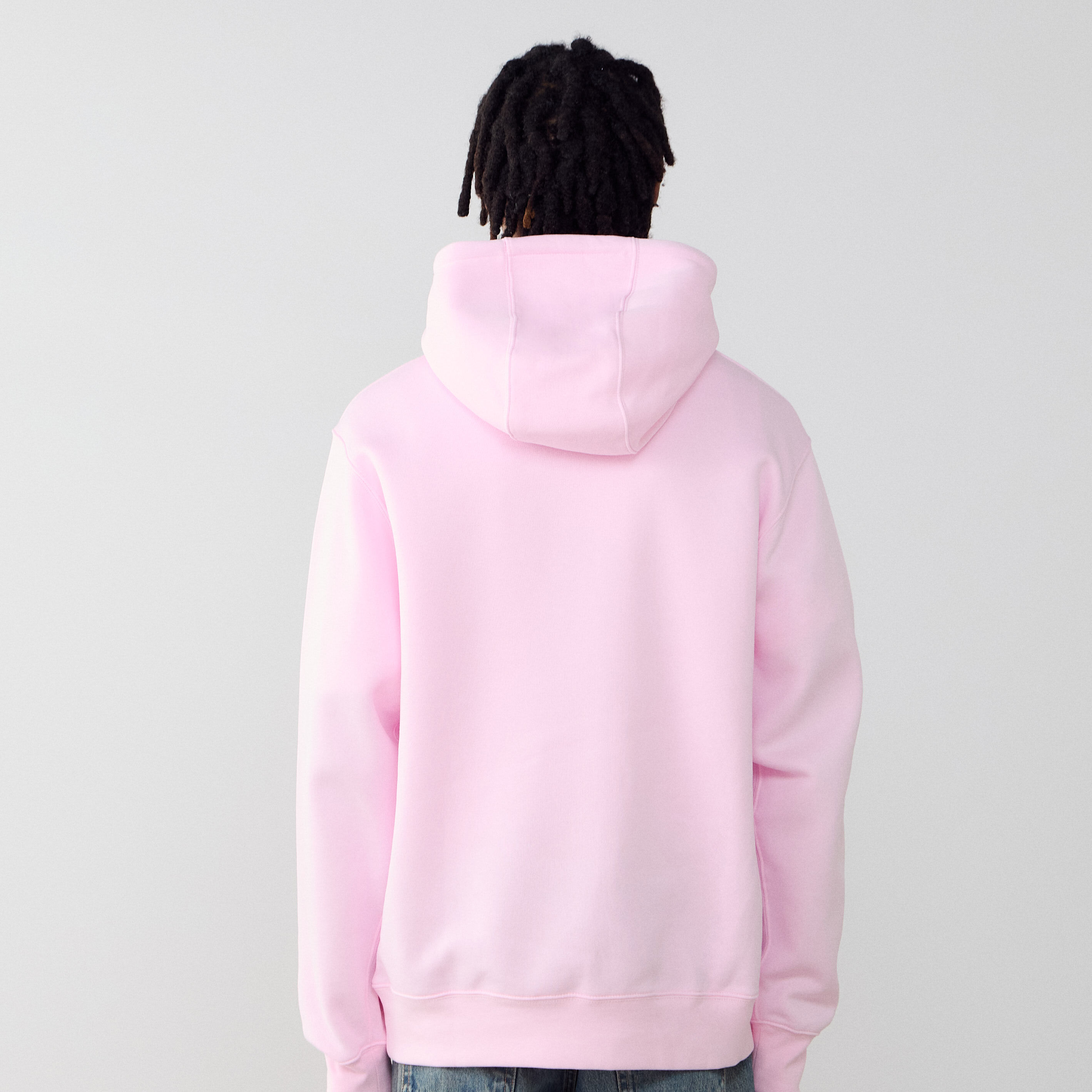 nike club hoodie rose