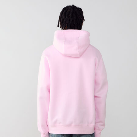 NIKE HOODIE CLUB SMALL LOGO PINK MEN