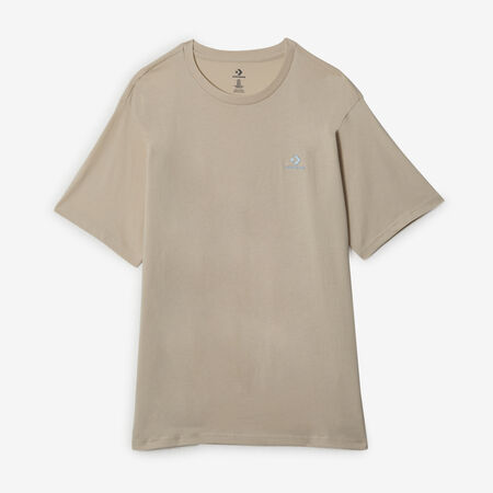 CONVERSE TEE SHIRT STAR CHEVRON BEIGE/BLEU CIEL HOMME