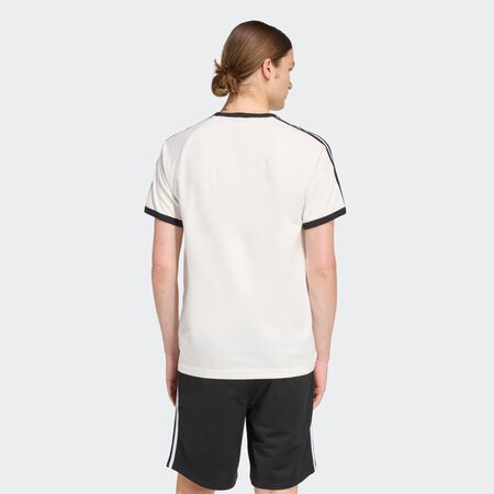 ADIDAS ORIGINALS T-SHIRT 3 BANDES White HOMME