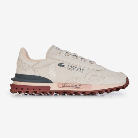 LACOSTE ELITE ACTIVE BEIGE/PINK WOMEN