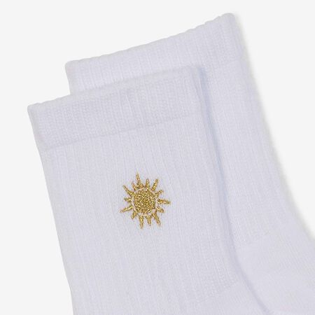 COURIR MID CREW SUNSHINE 2PK WHITE/BLACK UNISEX