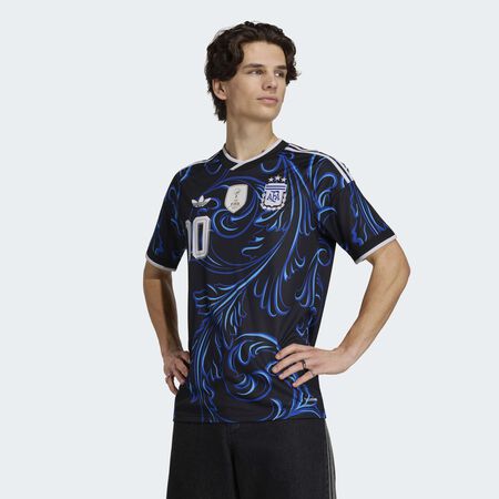 ADIDAS PERFORMANCE Maillot Ext&eacute;rieur Argentine 26 Messi Black / Lucid Blue / Blue Burst HOMME
