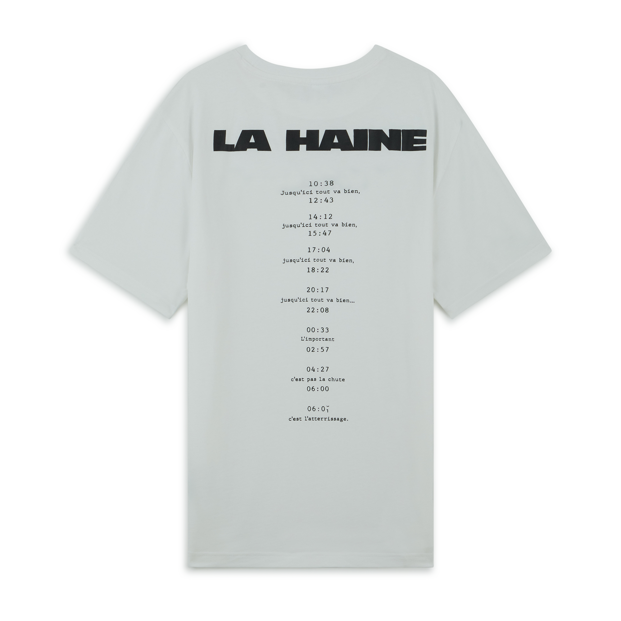 La haine tee shirt