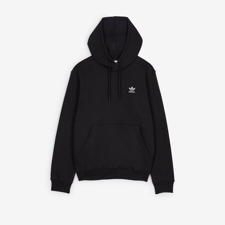 ADIDAS ORIGINALS HOODIE ESSENTIAL TREFOIL BLACK/WHITE MEN