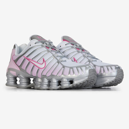 NIKE shox SHOX TL WHITE/PINK MEN