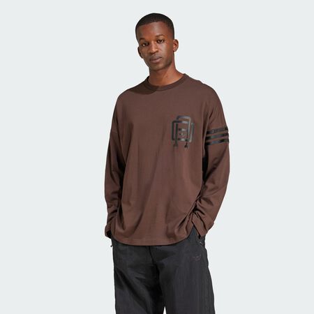 ADIDAS ORIGINALS T-shirt adidas Originals Dark Brown HOMME