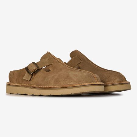 CLARKS SOLSBURY MULE BEIGE MEN
