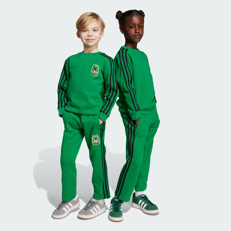 ADIDAS ORIGINALS adidas Originals X Minecraft Crew Set Kids Green TODDLERS