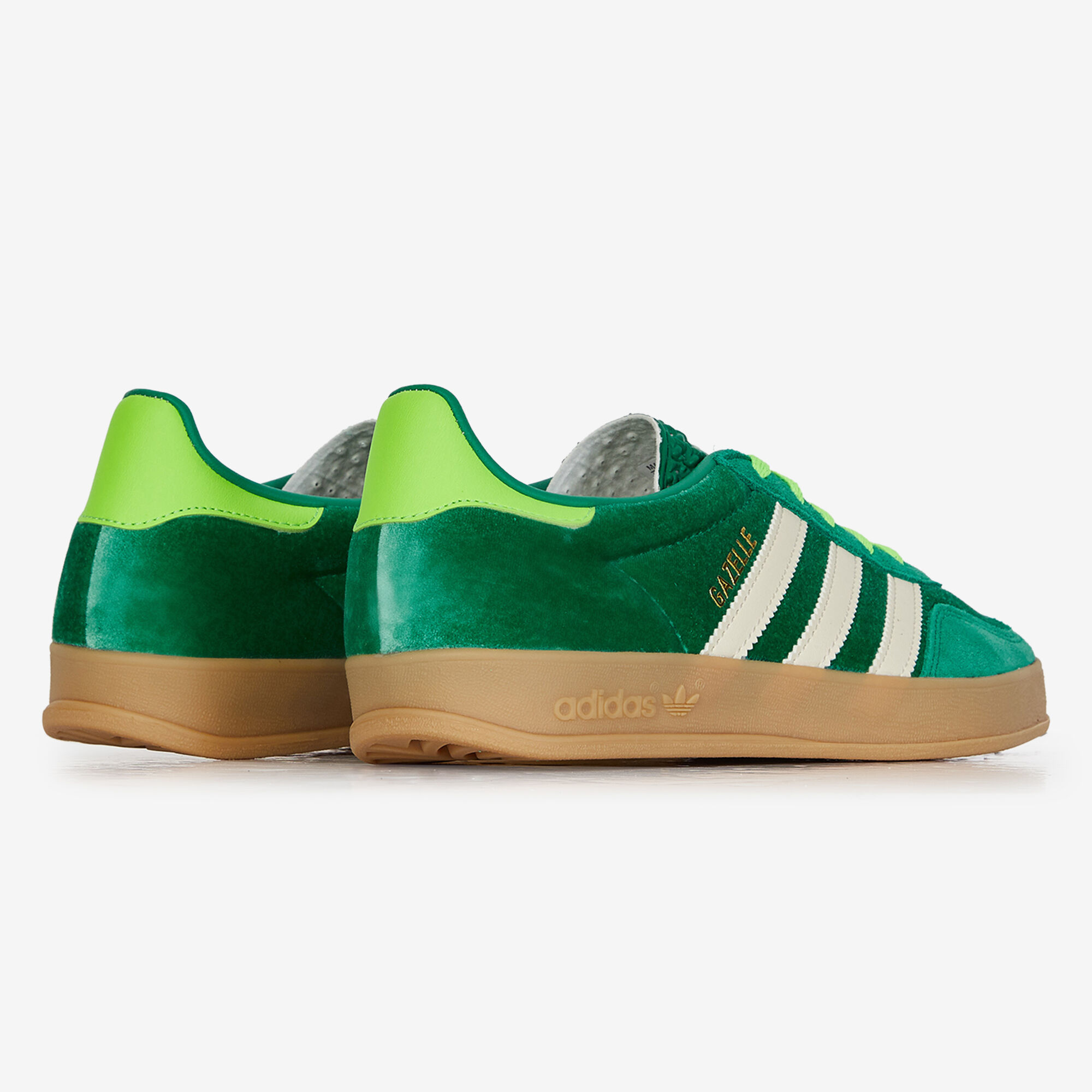 Gazelle Indoor Velvet  Vert/blanc