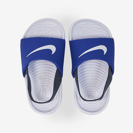 NIKE KAWA SLIDE EL BLUE/WHITE BABIES