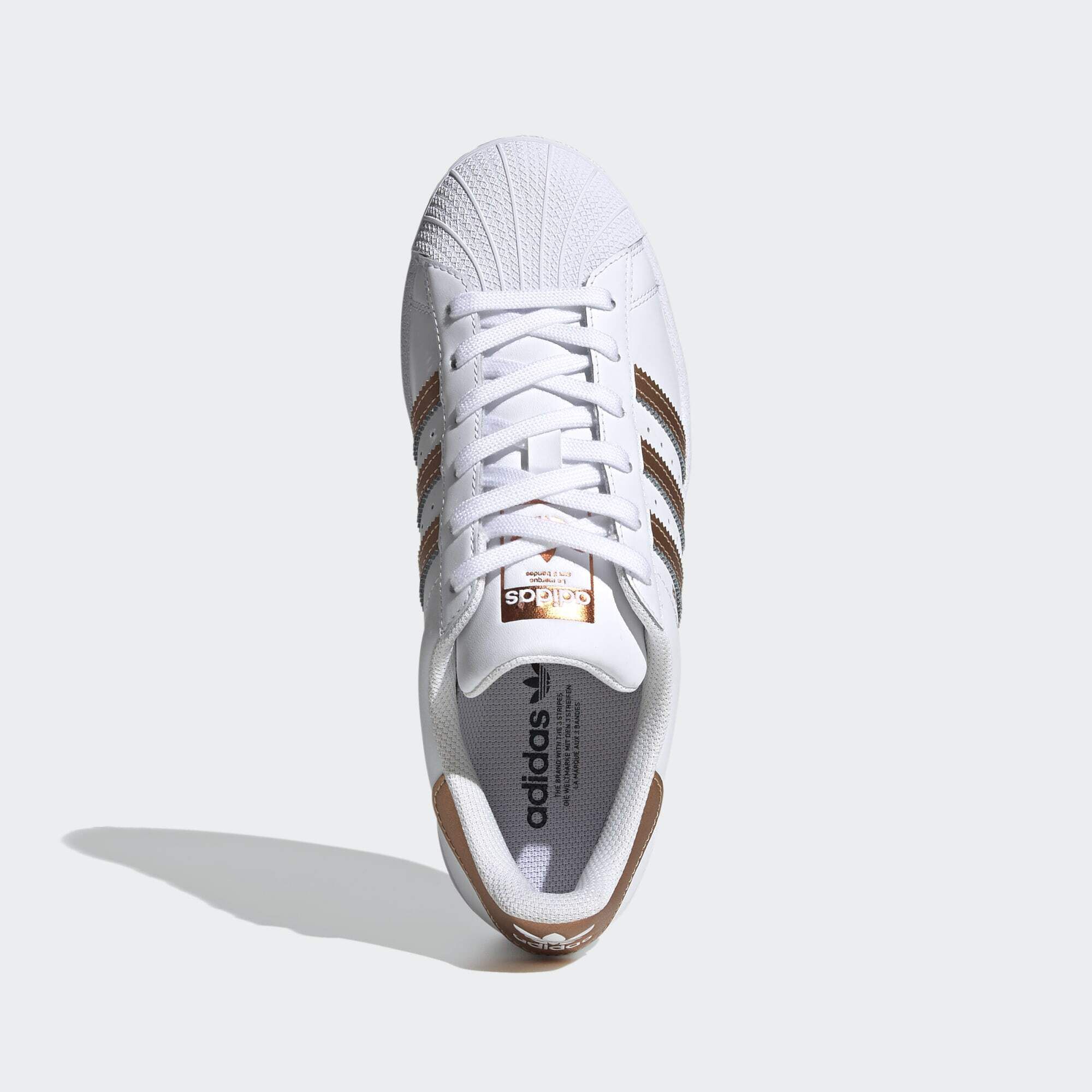 ADIDAS ORIGINALS CHAUSSURE SUPERSTAR Cloud White Copper Metallic