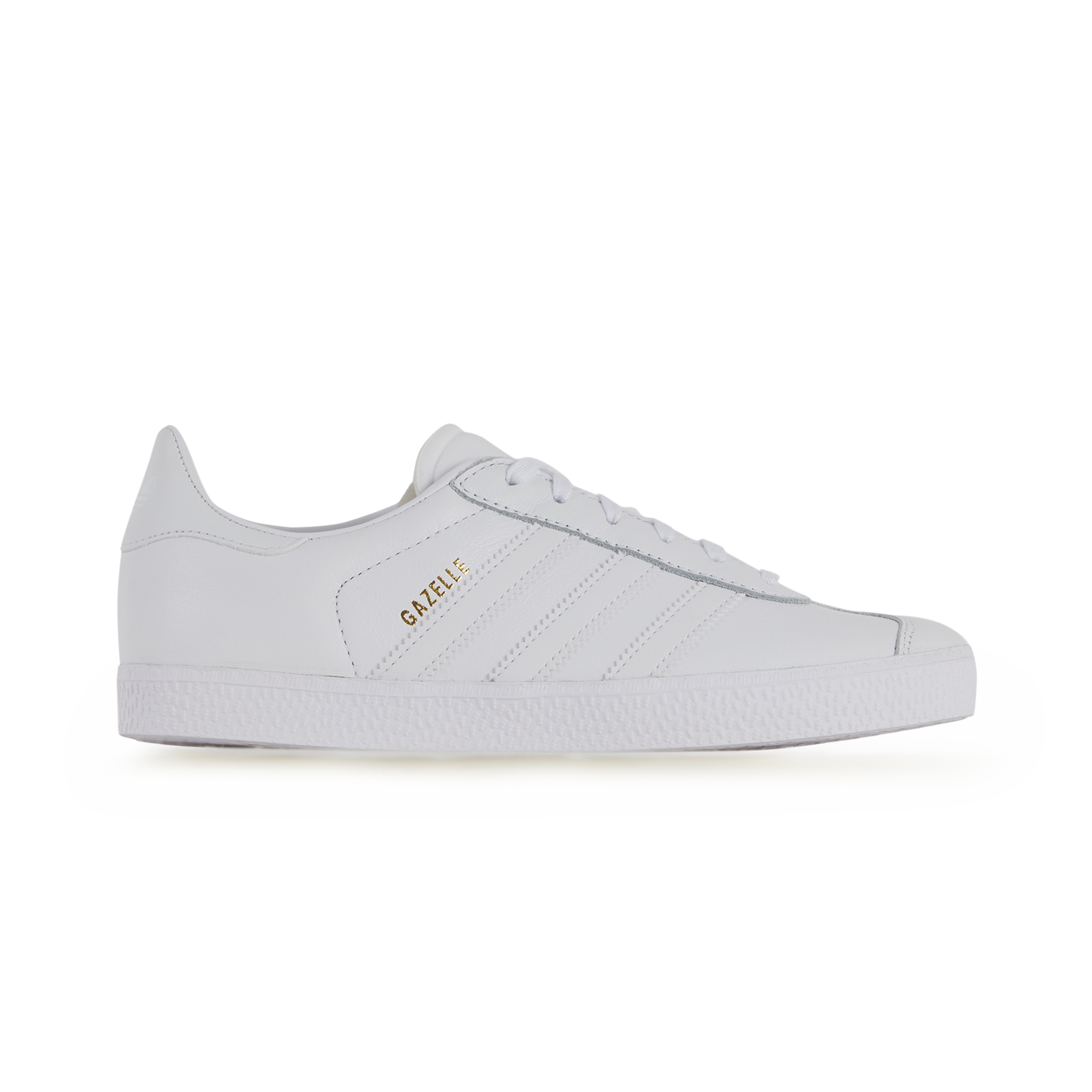 ADIDAS ORIGINALS GAZELLE LEATHER BLANC/BLANC/BLANC | Courir.com