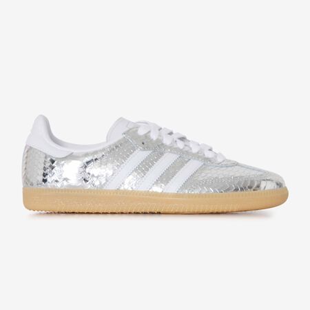 ADIDAS ORIGINALS samba SAMBA OG REPTILE ARGENT/BLANC FEMME