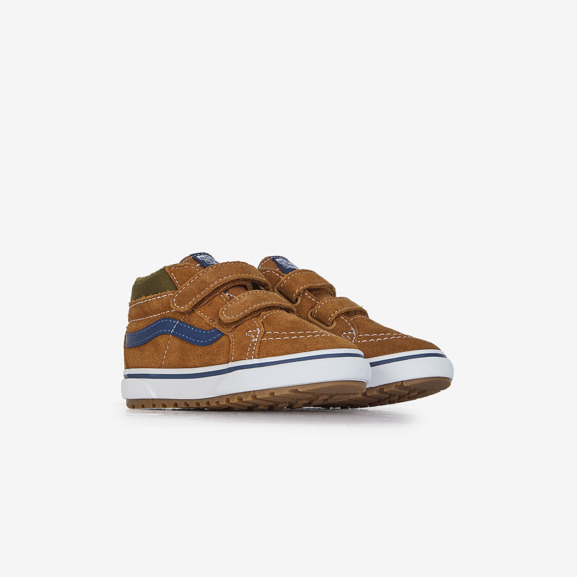 Sk8-mid V Mte  Marron/bleu   - Bébé -