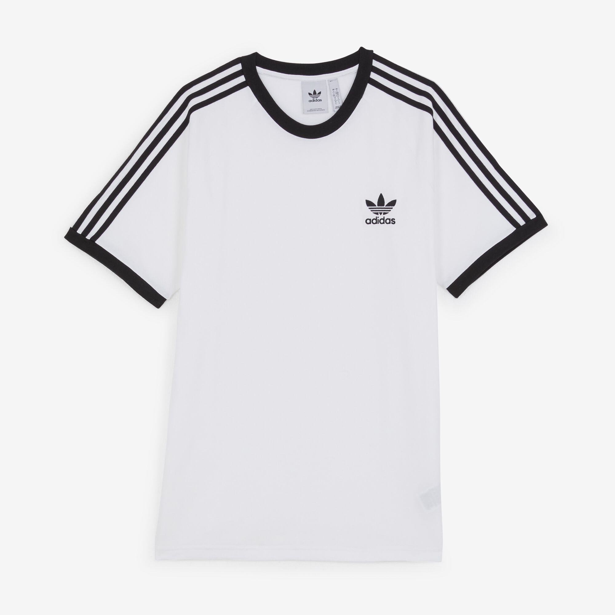 Tee shirt adidas noir et blanc hot sale