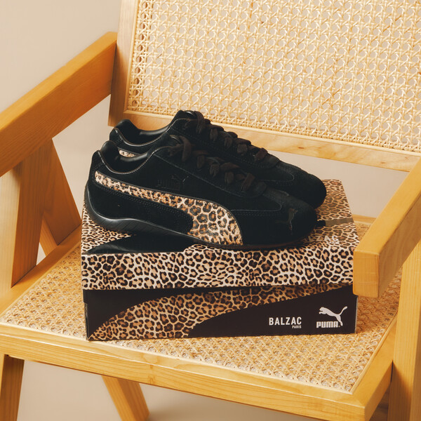 PUMA SPEEDCAT x BALZAC LEOPARD BLACK/BROWN - Main Image