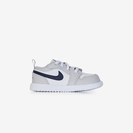 JORDAN AIR JORDAN 1 LOW ALT WHITE/GREY BABIES