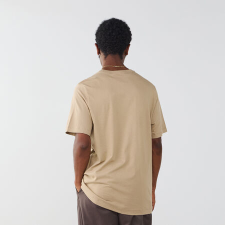 NIKE TEE SHIRT CLUB BEIGE/BLANC HOMME
