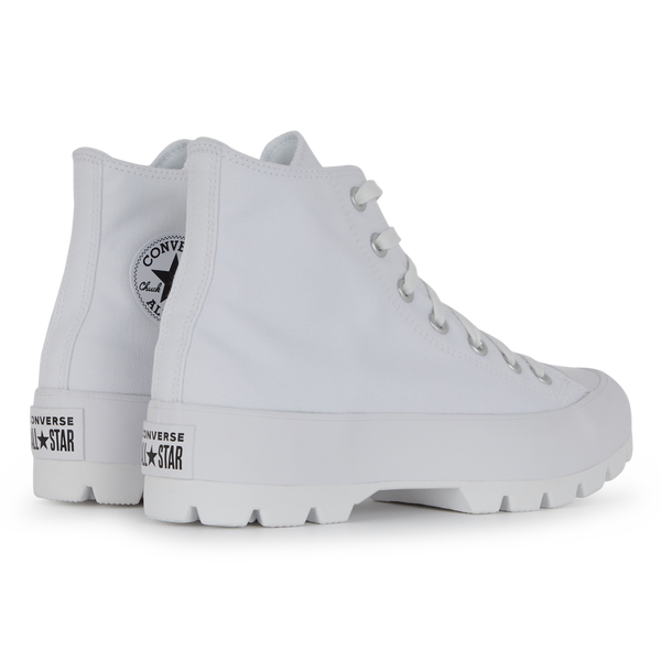 CONVERSE CHUCK TAYLOR ALL STAR LUGGED HI BLANC - SNEAKERS FEMME