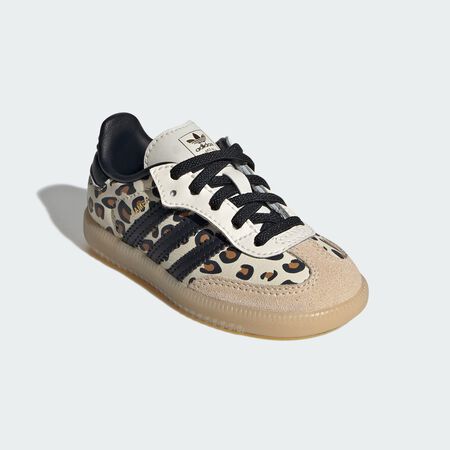 ADIDAS ORIGINALS samba SAMBA OG EL LEOPARD BEIGE/NOIR B&Eacute;B&Eacute;