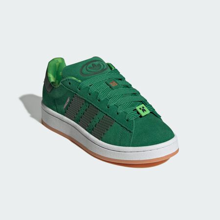ADIDAS ORIGINALS Campus 00s X Minecraft Shoes Kids Green / Core Black / Gum BABIES