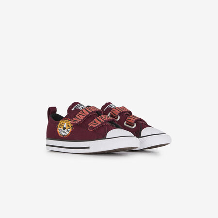 CONVERSE chuck taylor all star CHUCK TAYLOR ALL STAR OX ANIMAL CF BURGUNDY BABIES
