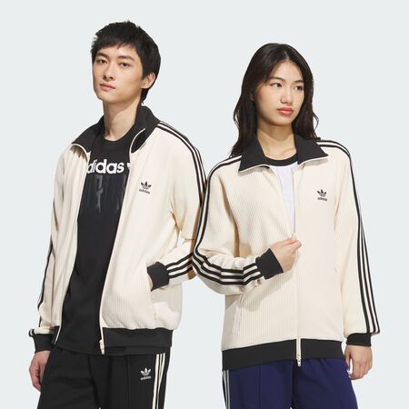 ADIDAS ORIGINALS Adicolor Classic Track Top (Gender Neutral) Wonder White UNISEX