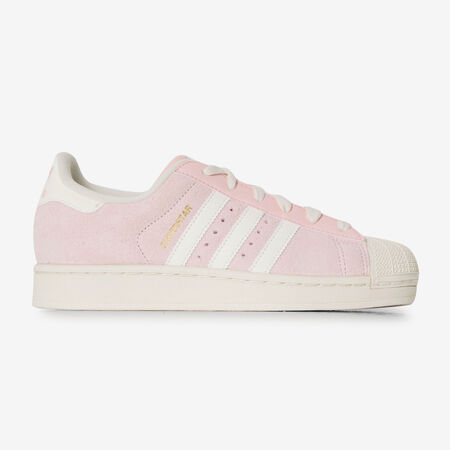 ADIDAS ORIGINALS superstar SUPERSTAR II SUEDE PINK/WHITE WOMEN