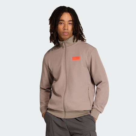 ADIDAS PERFORMANCE VESTE DE SURV&Ecirc;TEMENT AUDI REVOLUT F1 TEAM ELEVATED Simple Brown / Hi-Res Red HOMME