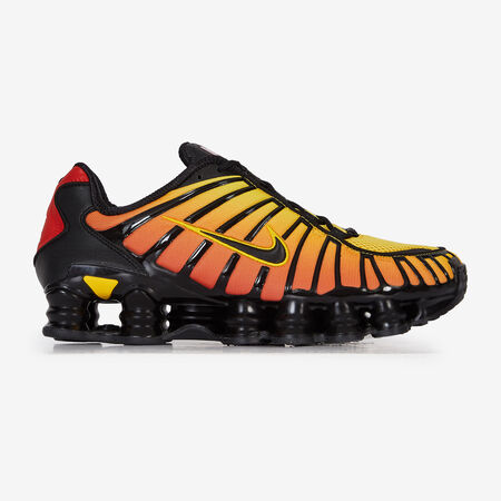 NIKE shox SHOX TL ORANGE/NOIR HOMME