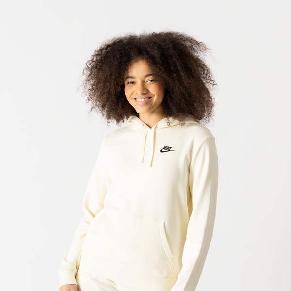 Sweat à capuche sportswear club écru femme - Nike