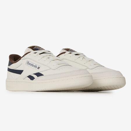 REEBOK CLUB C REVENGE BEIGE/NAVY BLUE MEN