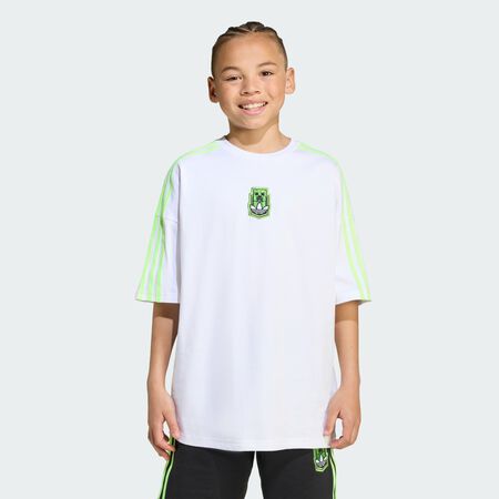 ADIDAS ORIGINALS adidas Originals X Minecraft Graphic Tee Kids White JUNIOR