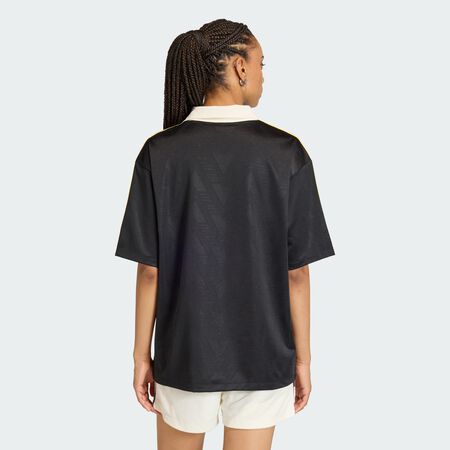 ADIDAS ORIGINALS FOOTBALL JERSEY SPONSOR Black WOMEN