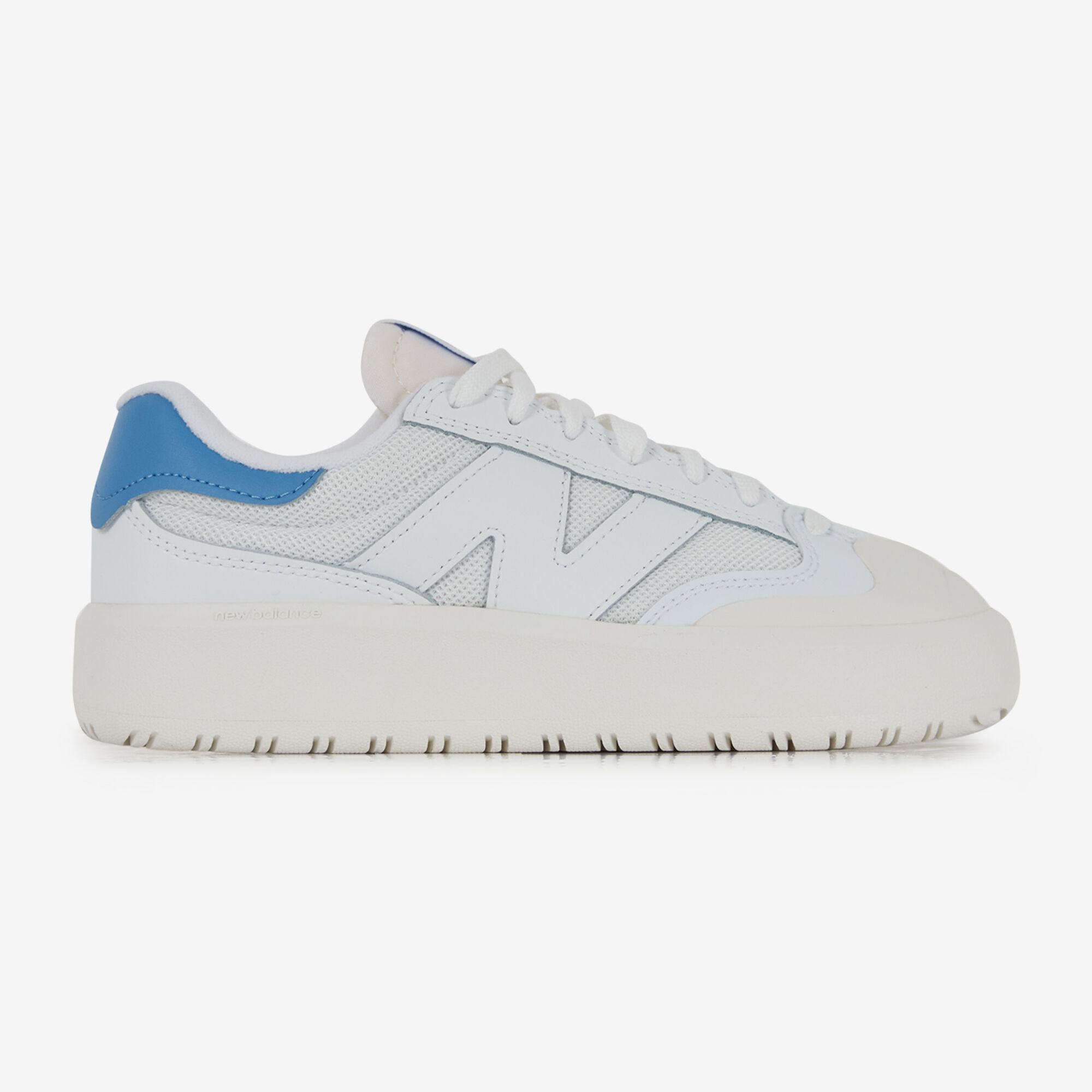 NEW BALANCE CT302 MESH BLANC BLEU SNEAKERS FEMME Courir