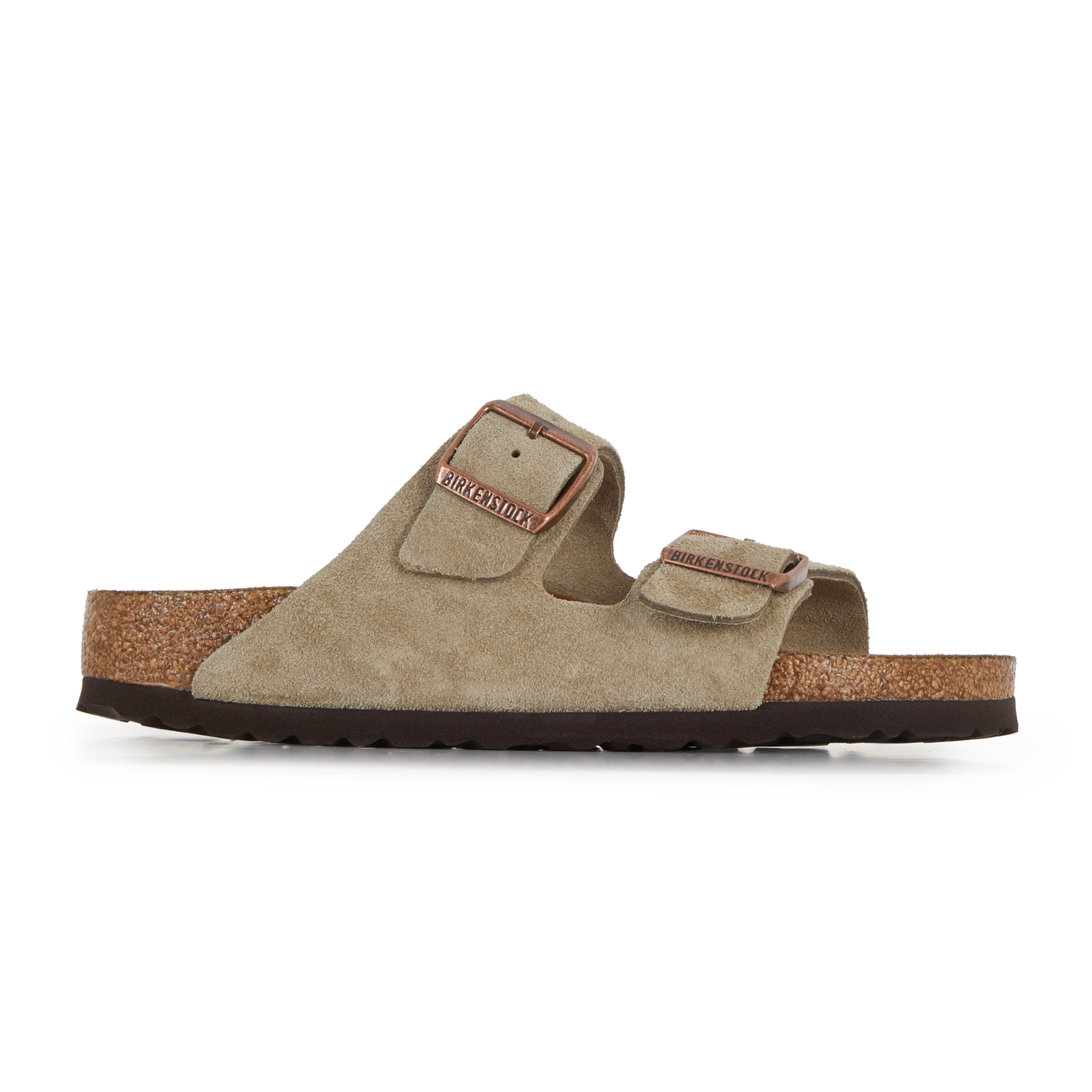 BIRKENSTOCK ARIZONA SUEDE TAUPE TAUPE SUMMER WOMEN