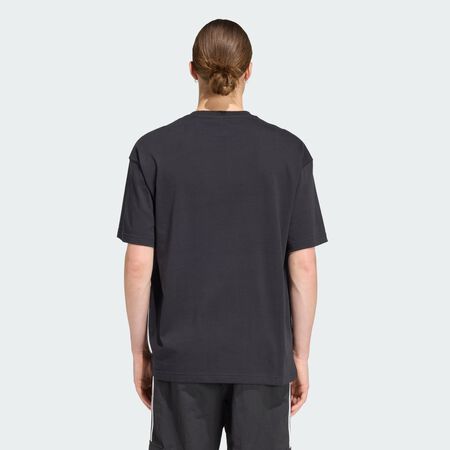 ADIDAS ORIGINALS ADICOLOR TREFOIL TEE BLACK / WHITE MEN