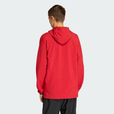 ADIDAS PERFORMANCE Veste coupe-vent Belgique Tiro Tech à zip sur toute la longueur Team Power Red 2 HOMME