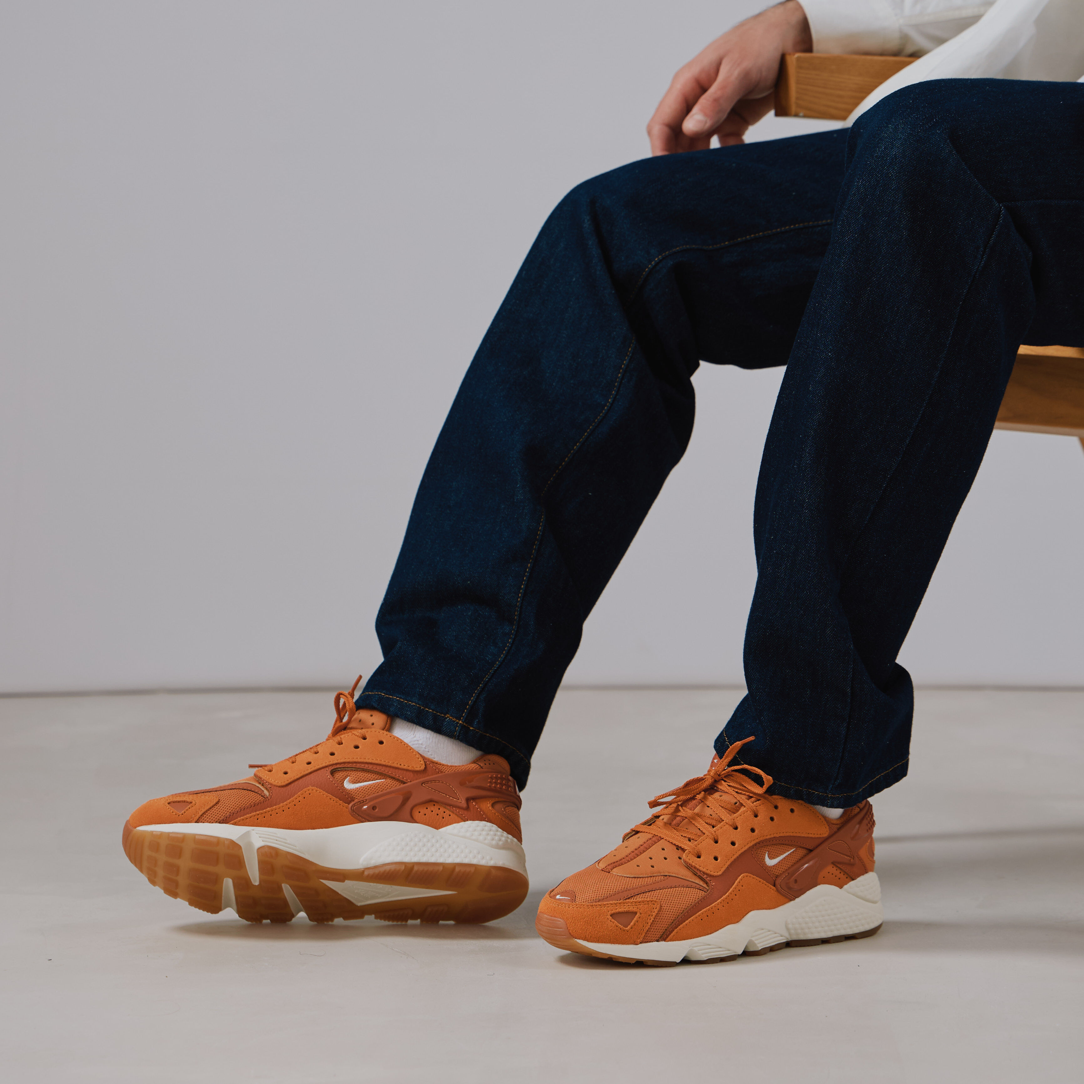 Nike air huarache hombre marron shop