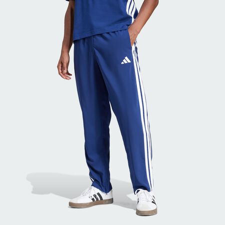 ADIDAS ORIGINALS Essentials 3-Stripes Stanford Pants Open Hem Dark Blue / White MEN