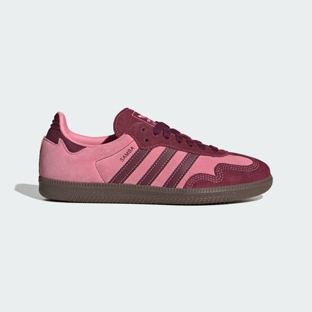 ADIDAS ORIGINALS SAMBA OG SHOES Pink Spark / Shadow Red / Gum WOMEN